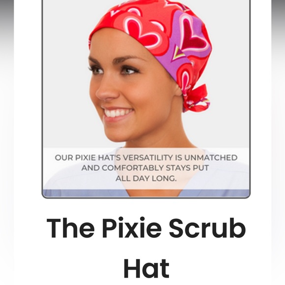 Blue Sky Accessories Blue Sky Scrub Caps 2 For Pixi Style Scrubs